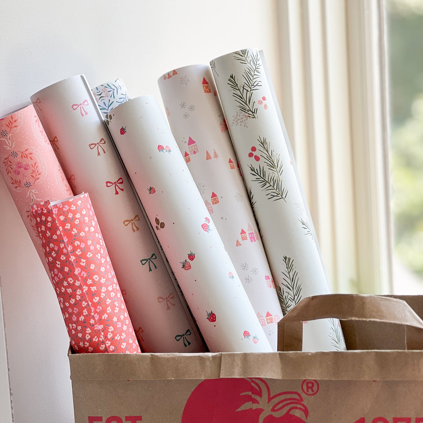 Gift Wrap Paper | Fraise Berry