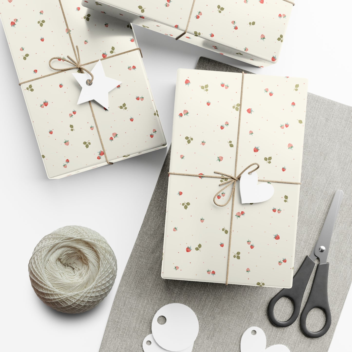 Gift Wrap Paper | Petite Fraise Berry