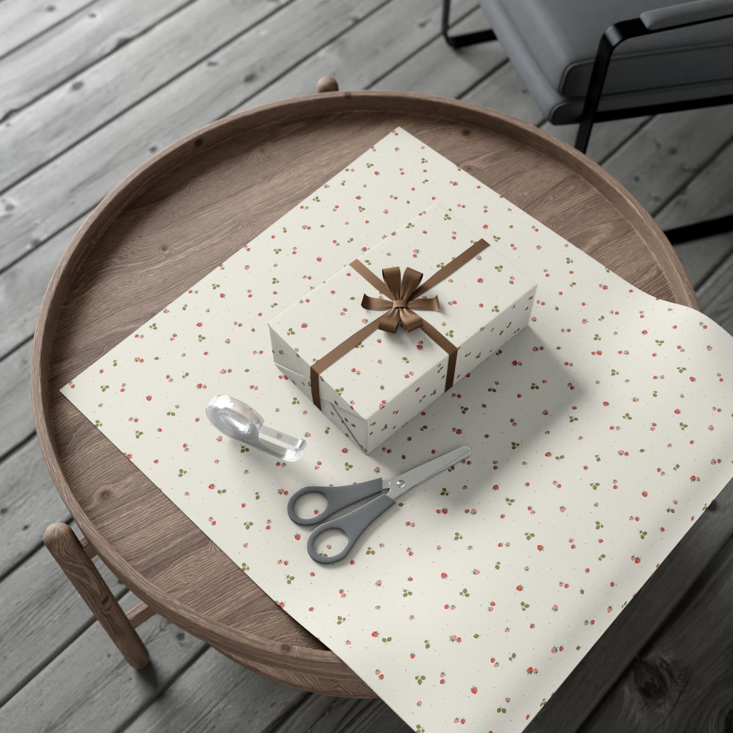 Gift Wrap Paper | Petite Fraise Berry