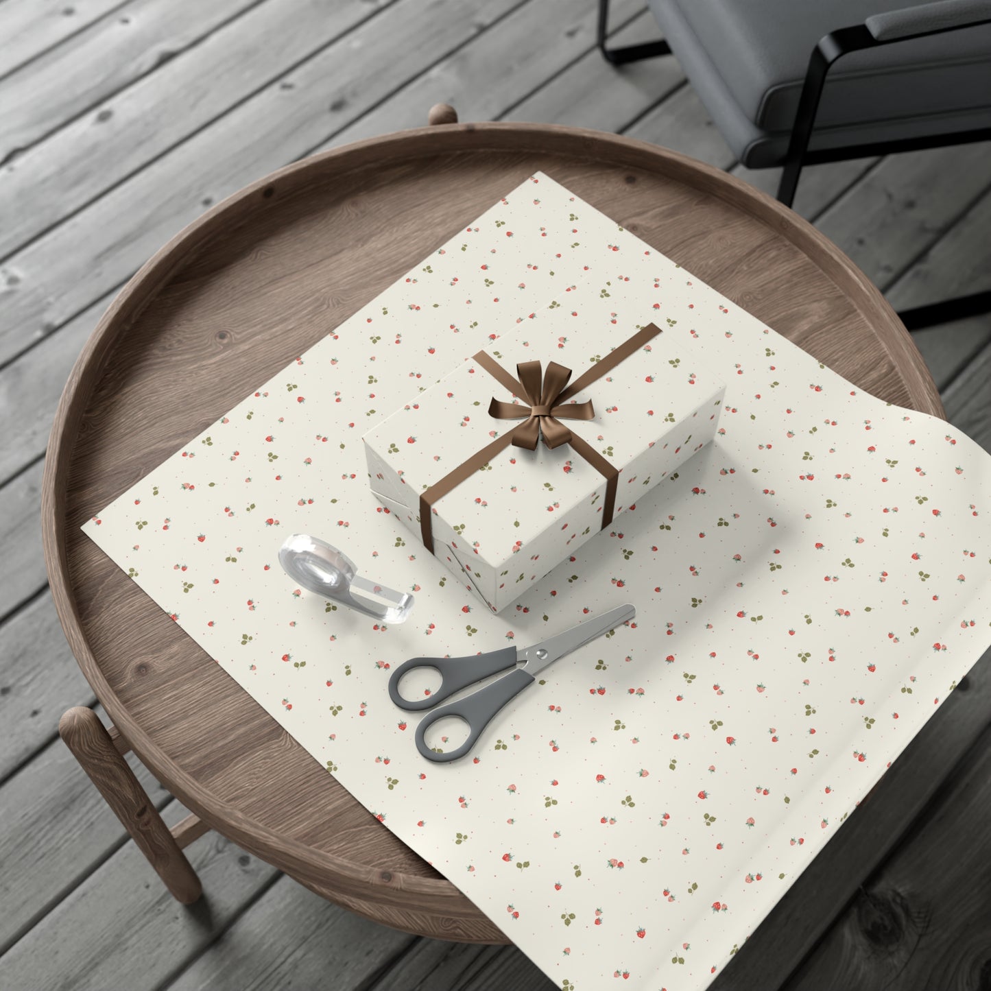 Gift Wrap Paper | Petite Fraise Berry