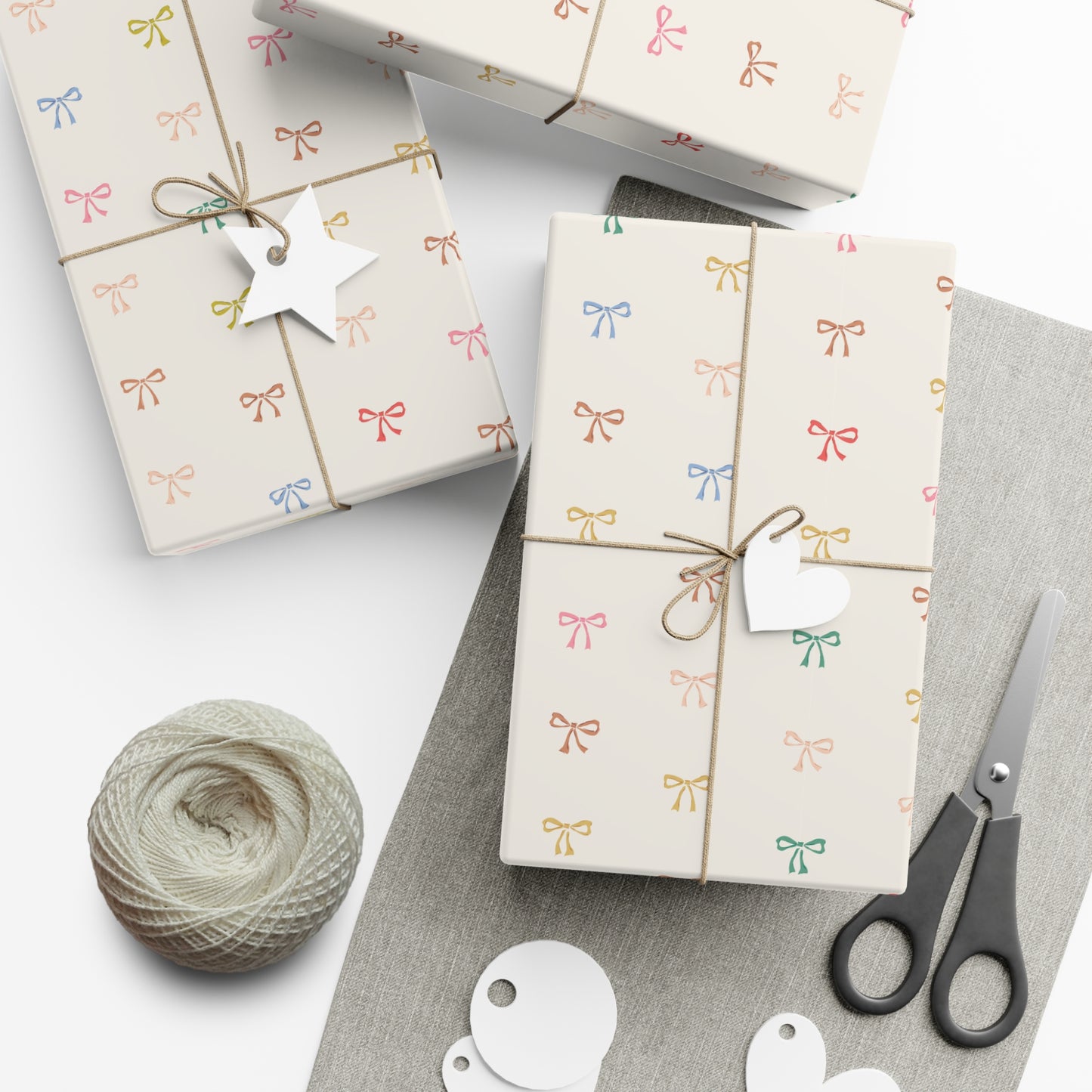 Gift Wrap Paper | Tied up with Bows
