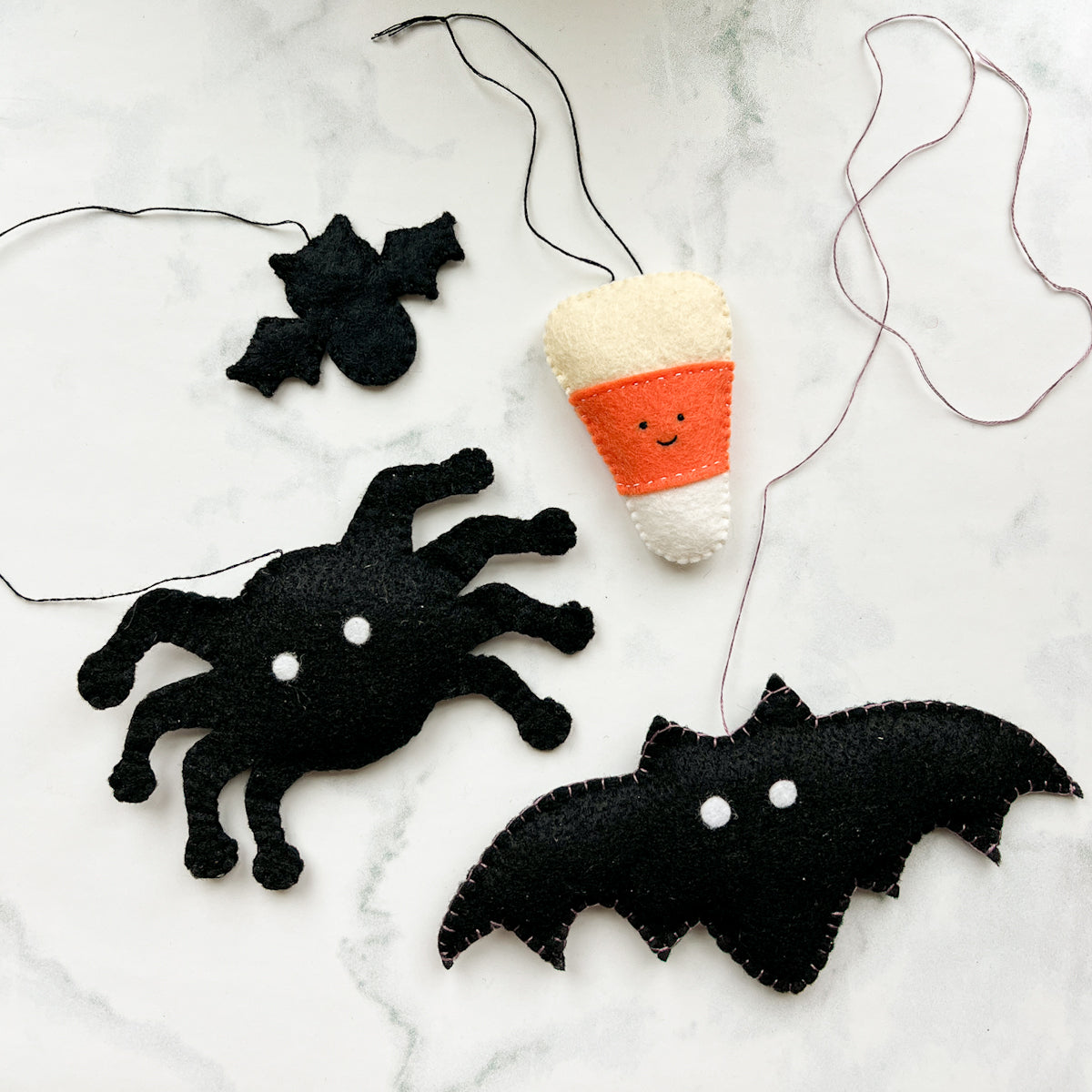 BOO Halloween Handmade Felt Garland