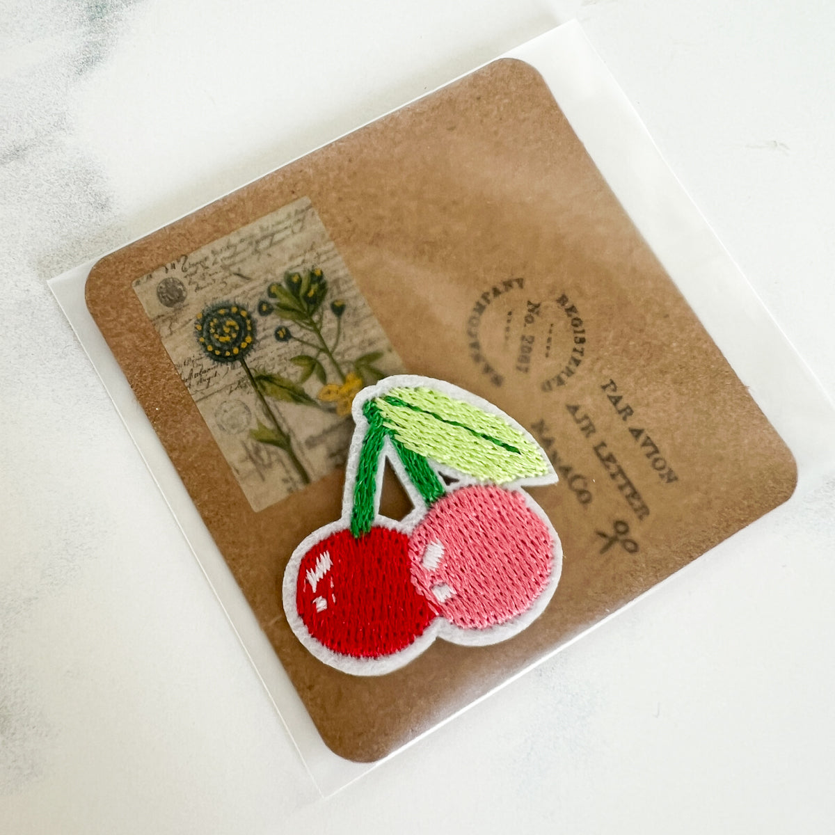 Cute Cherry Appliqué Iron-on Patch