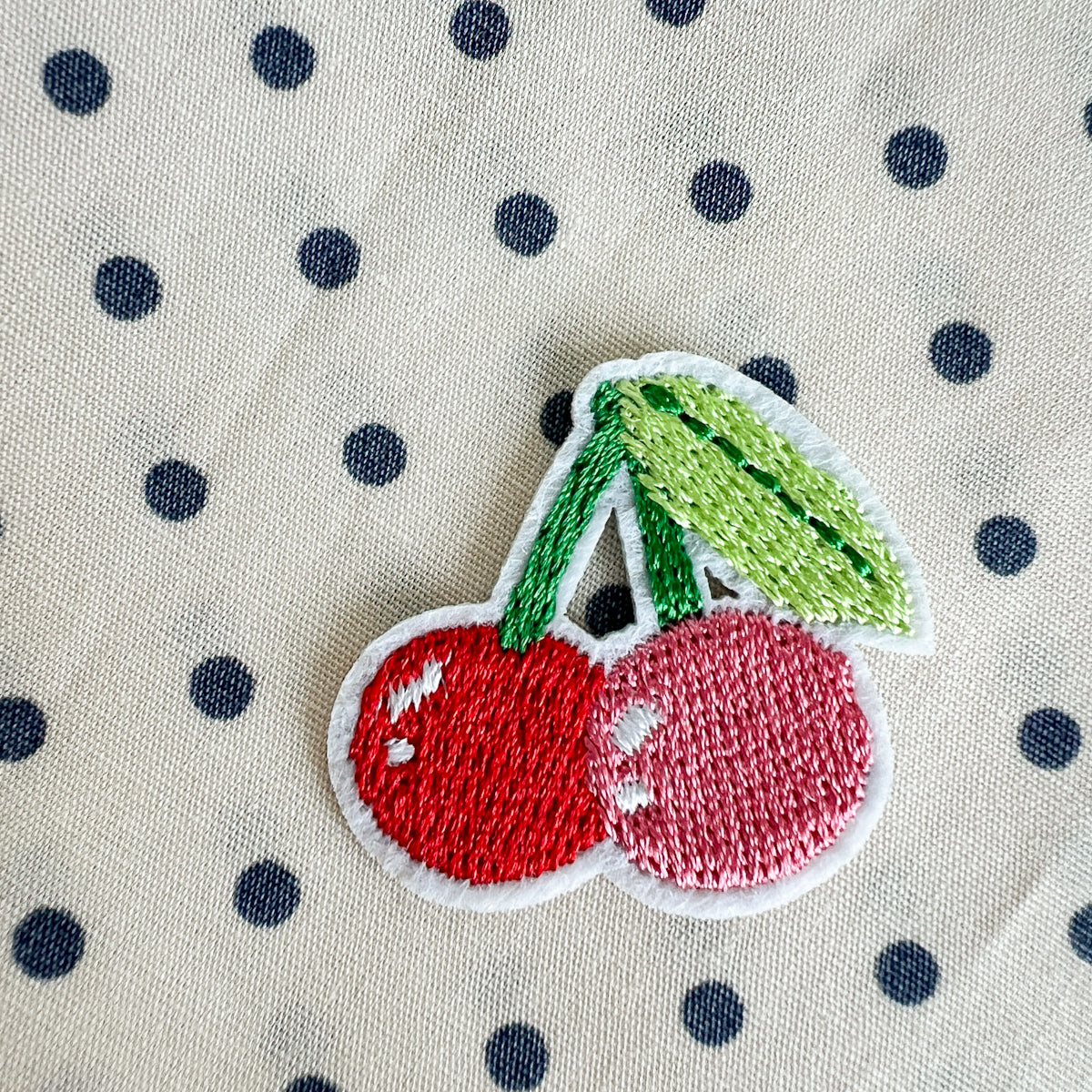Cute Cherry Appliqué Iron-on Patch