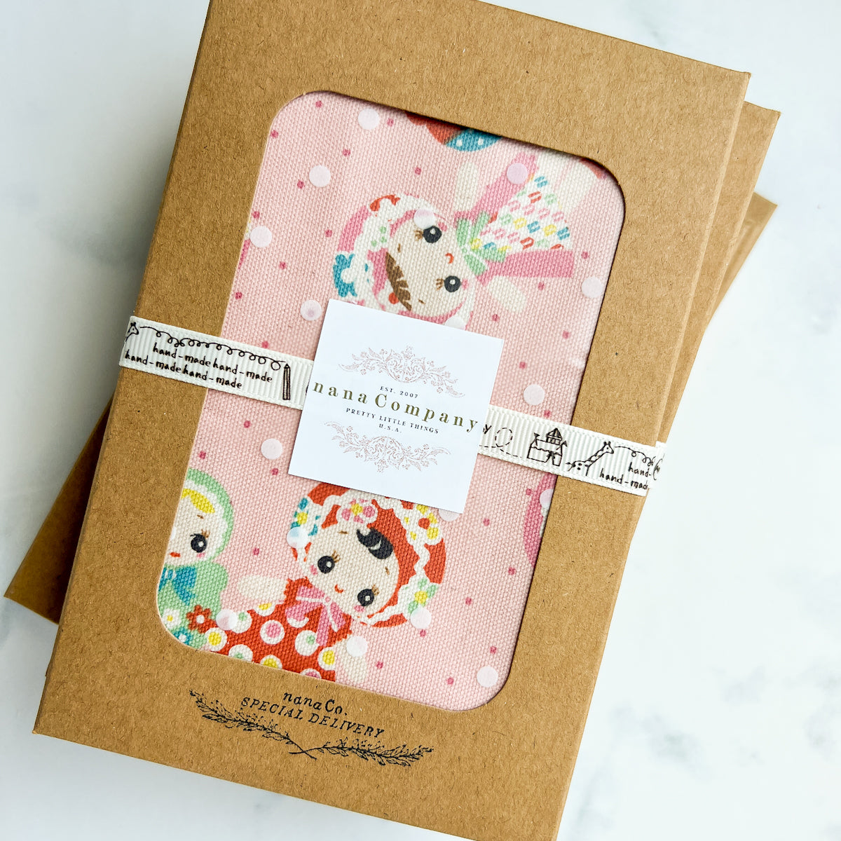 Fun and Flexy Frame Pouch Kit | Cute Polka dot Girls