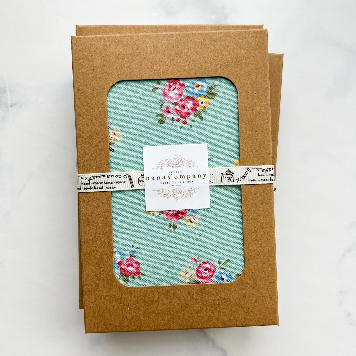 Fun and Flexy Frame Pouch Kit | Minty Green Flower Sugar Maison