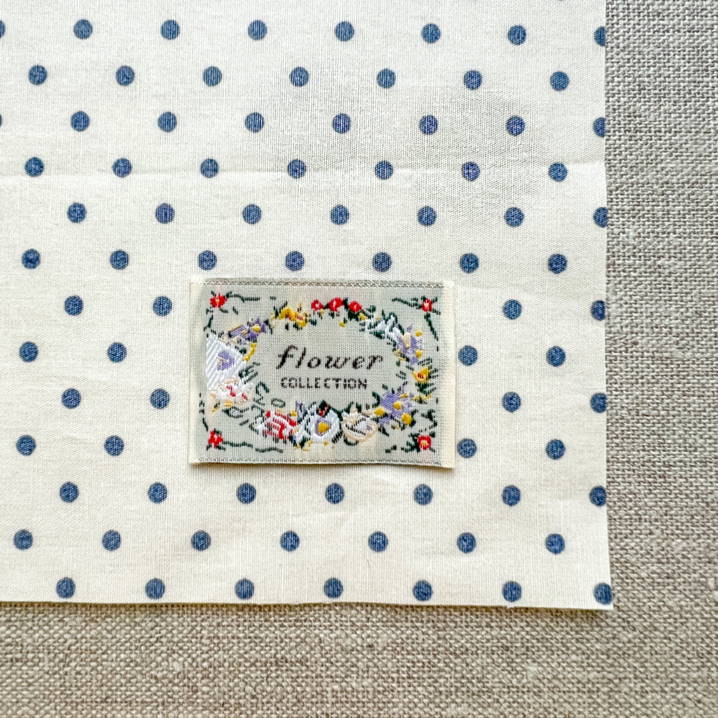 Flower Collection Woven Labels | set of 3