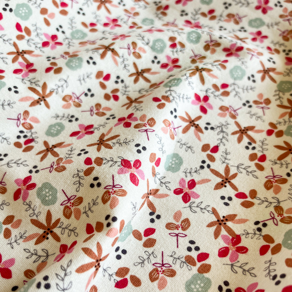 Jolie Fresh KNIT fabric by Amy Sinibaldi | 1 yard