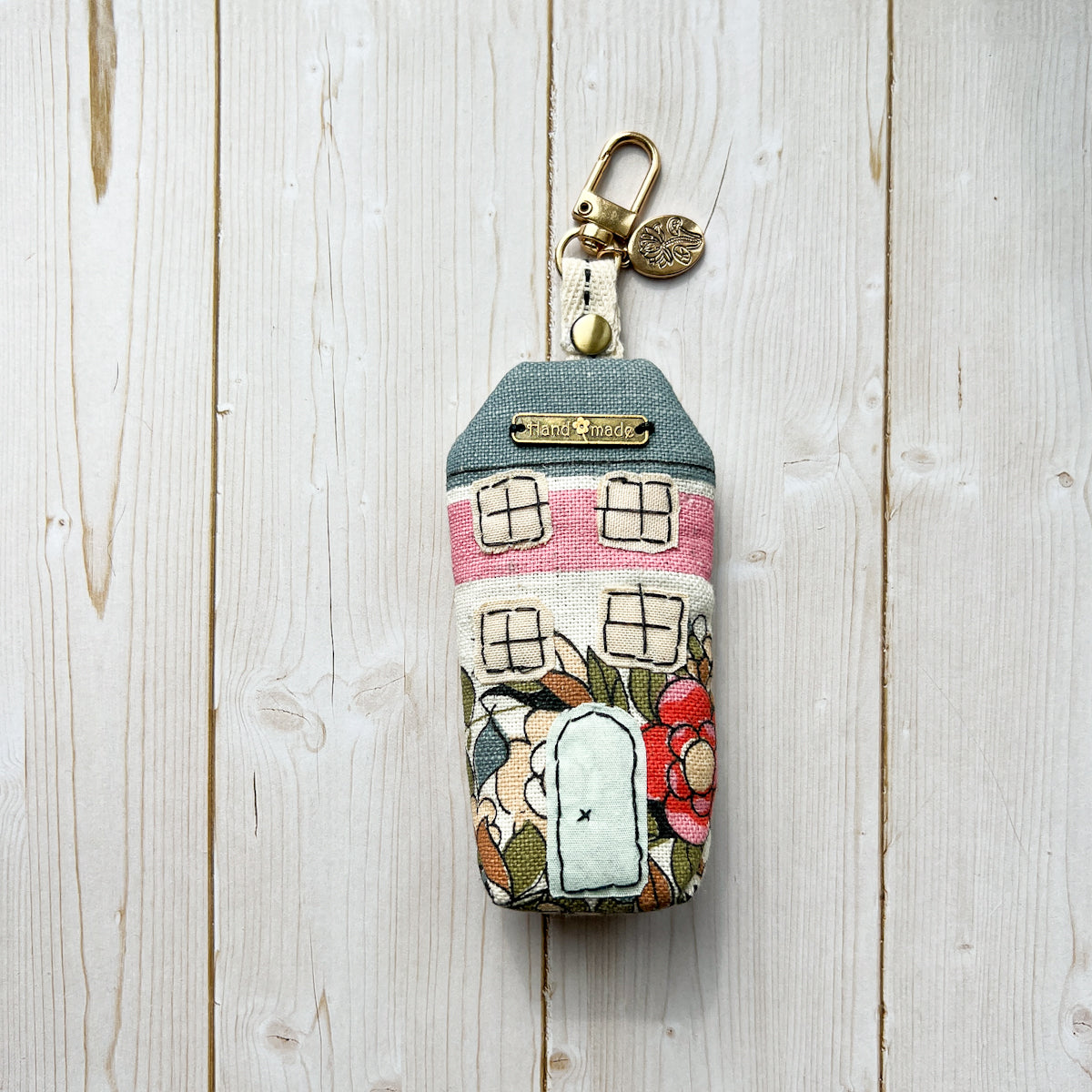Lavender filled House sachet with Attachment and metal charm