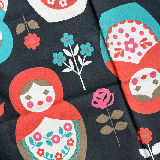 Matryoshka fabric by Trefle for Kokka | Choose Color
