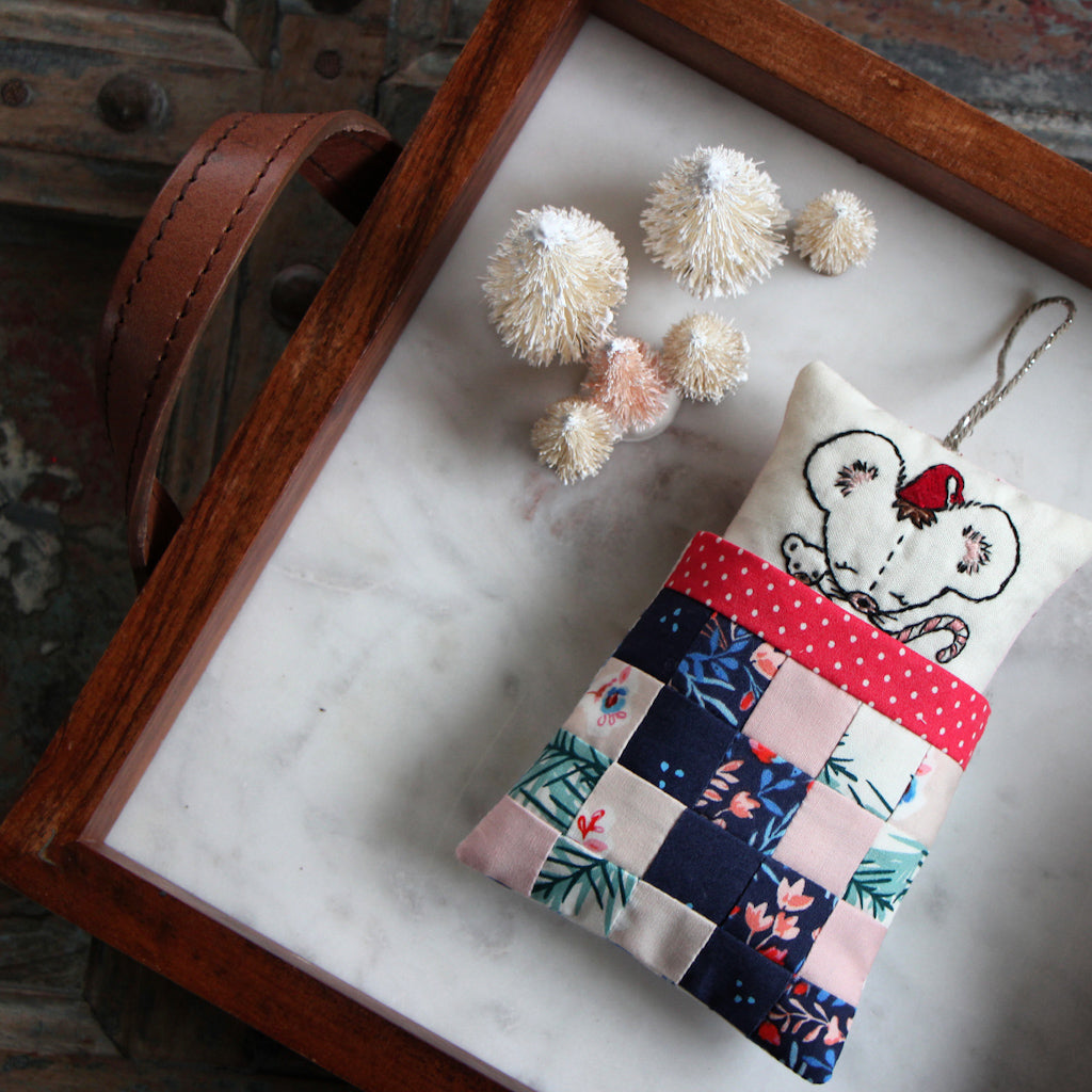 Not Even a Mouse! | Embroidery + Sewing PDF Pattern