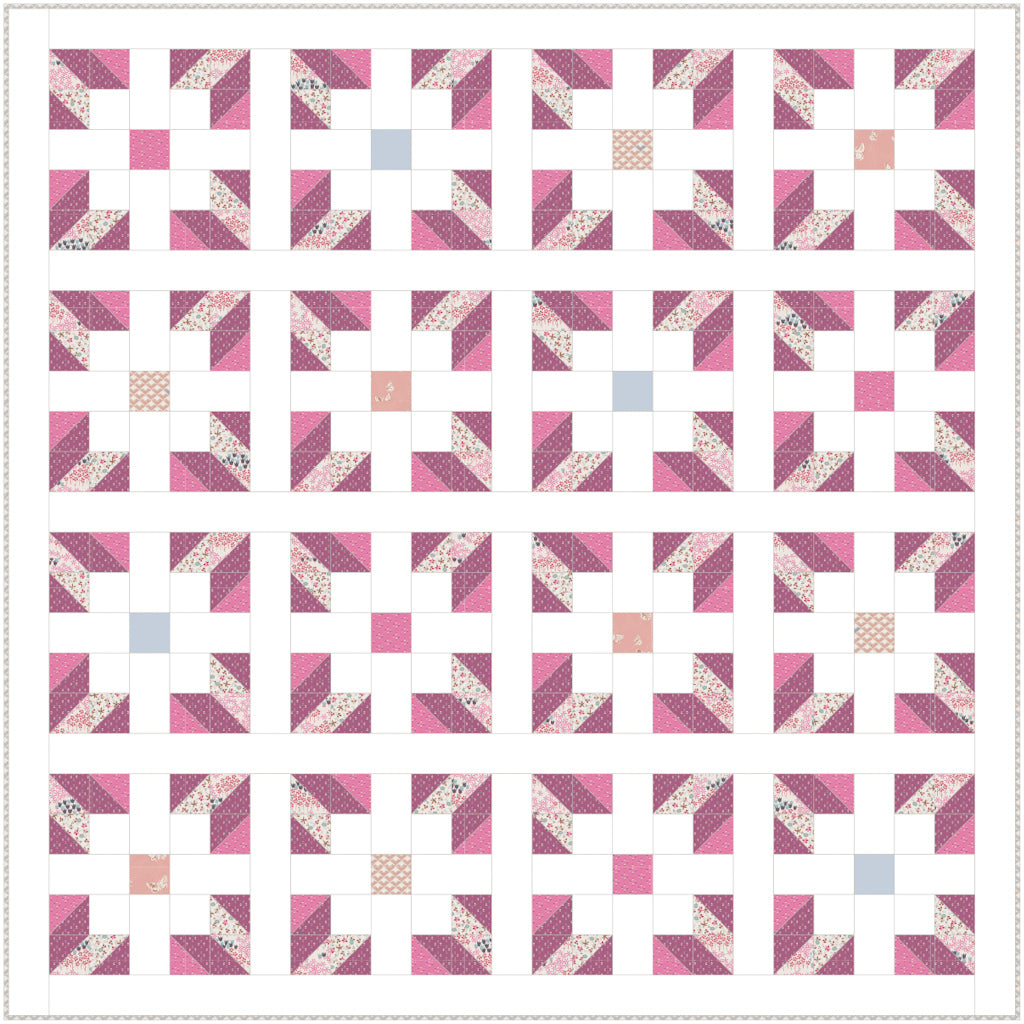 Ornament Box Quilt | PDF Pattern