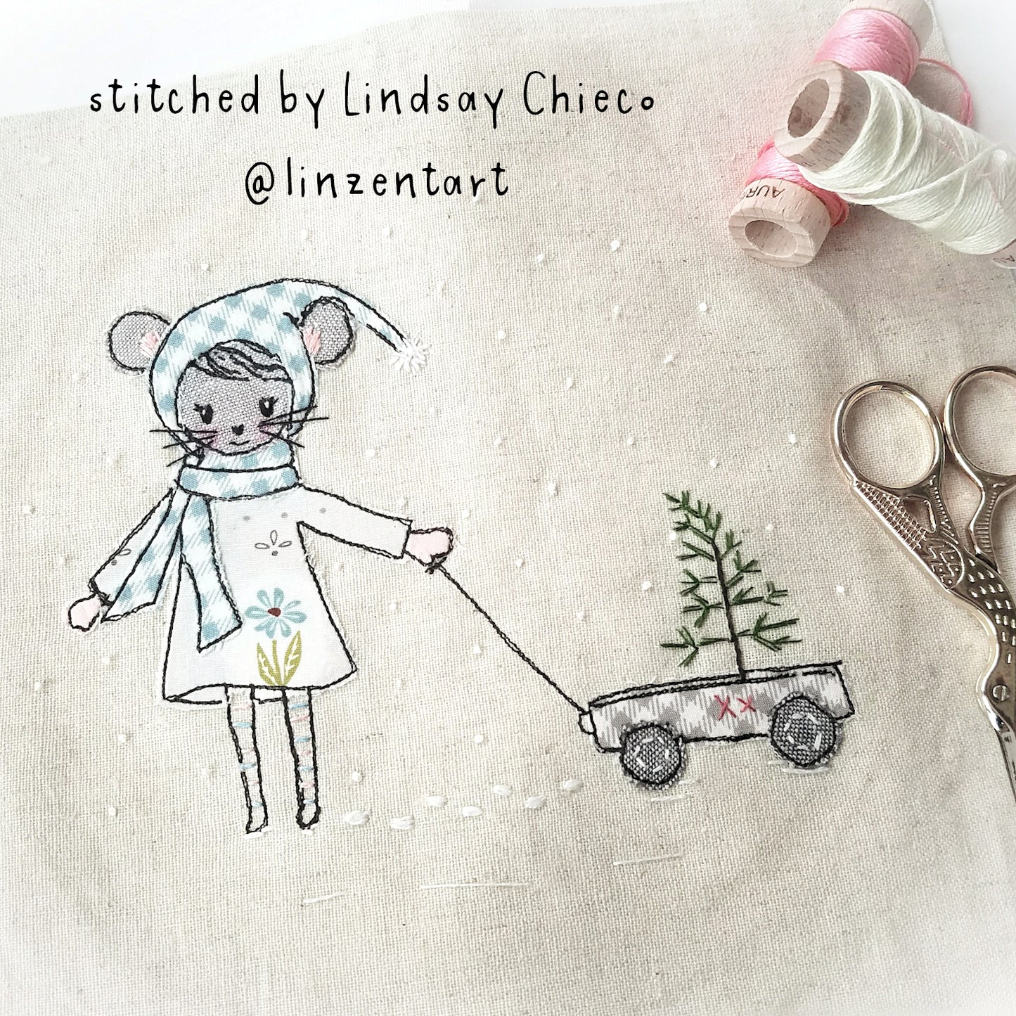 Plum’s Tree | Embroidery PDF Pattern