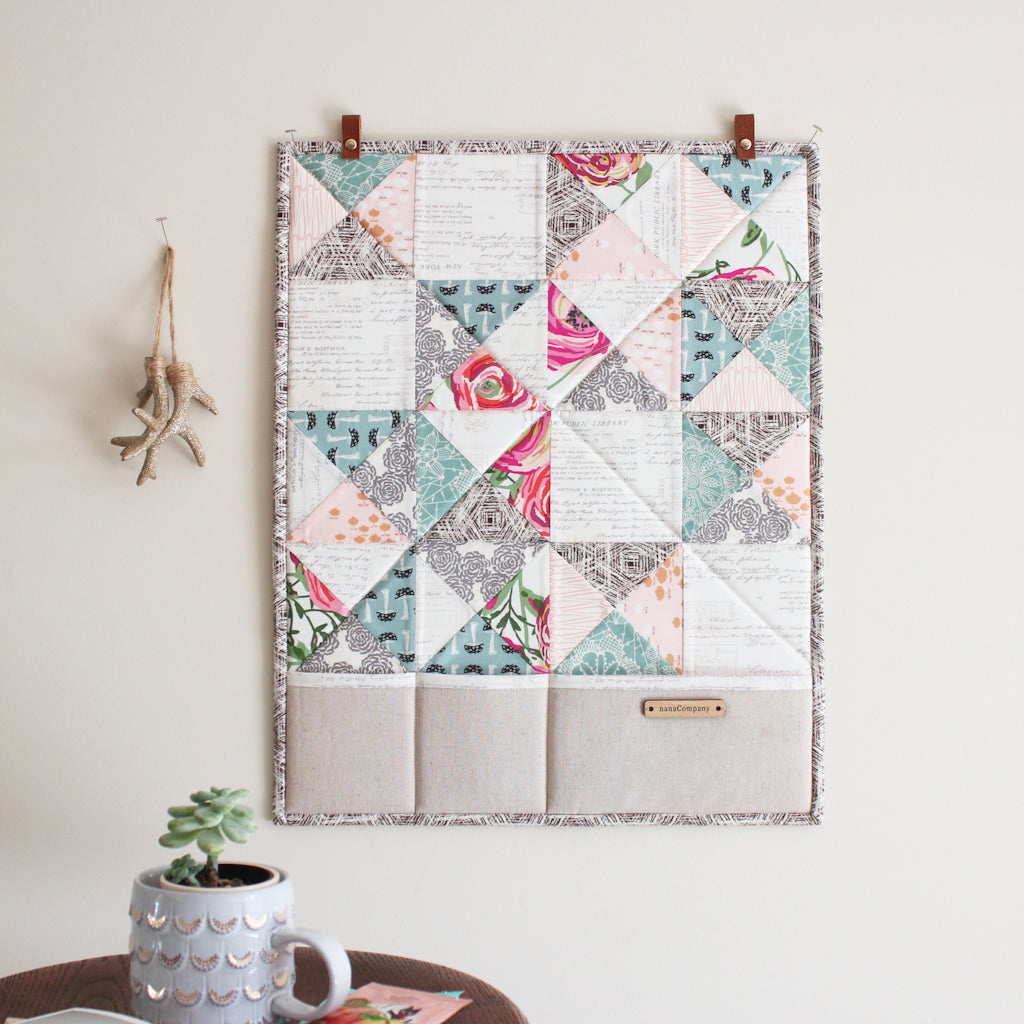 Quilted Hanging Pocket Noticeboard