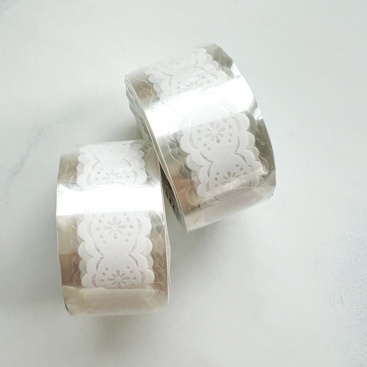 Scalloped Lace Clear Washi Tape