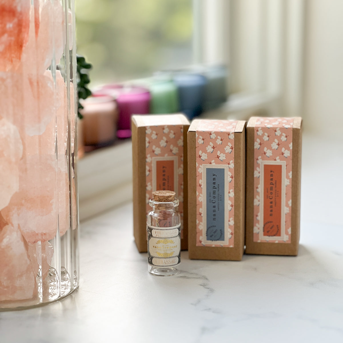 Self-threading Needles - Decorative Glass Vial