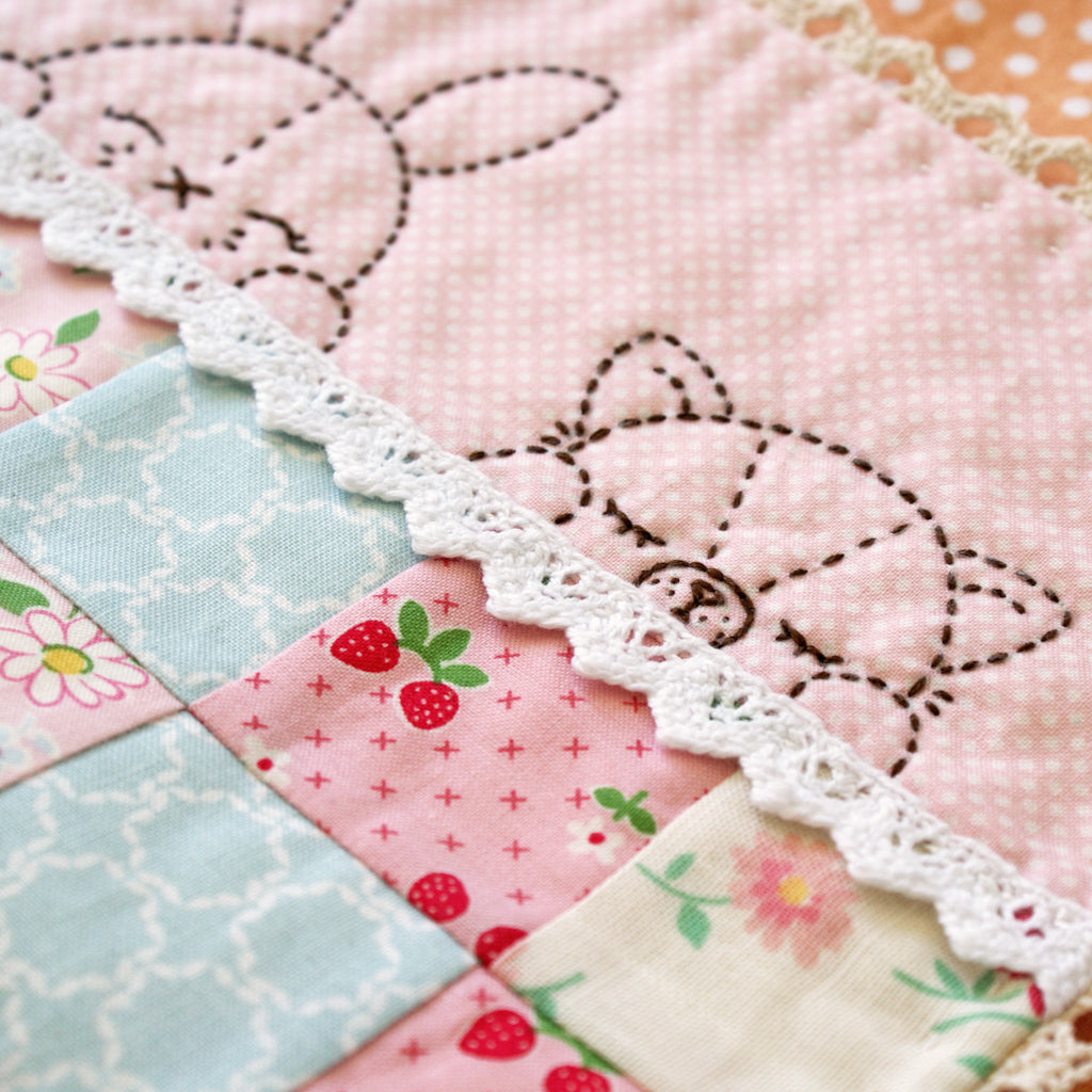 The Original Sleepy Time Animal Pals | Doll quilt