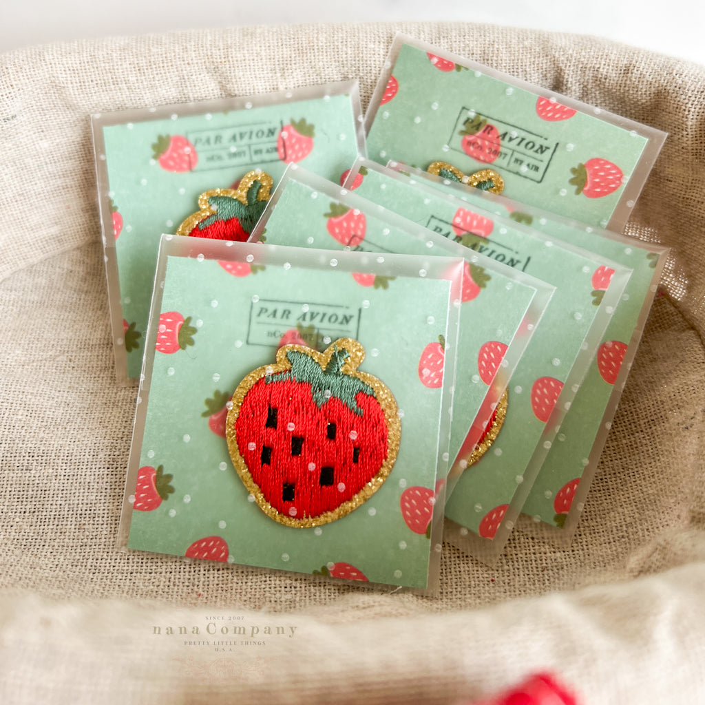 Sweet Strawberry Iron-on Patch