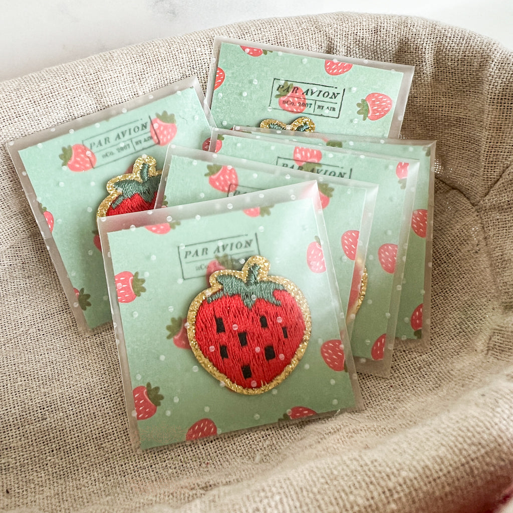 Sweet Strawberry Iron-on Patch