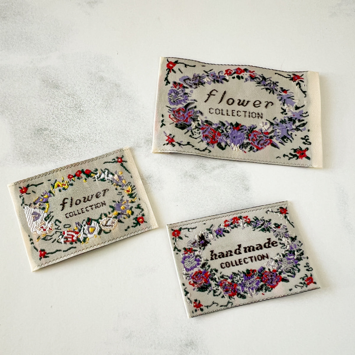 handmade COLLECTION Woven Labels set