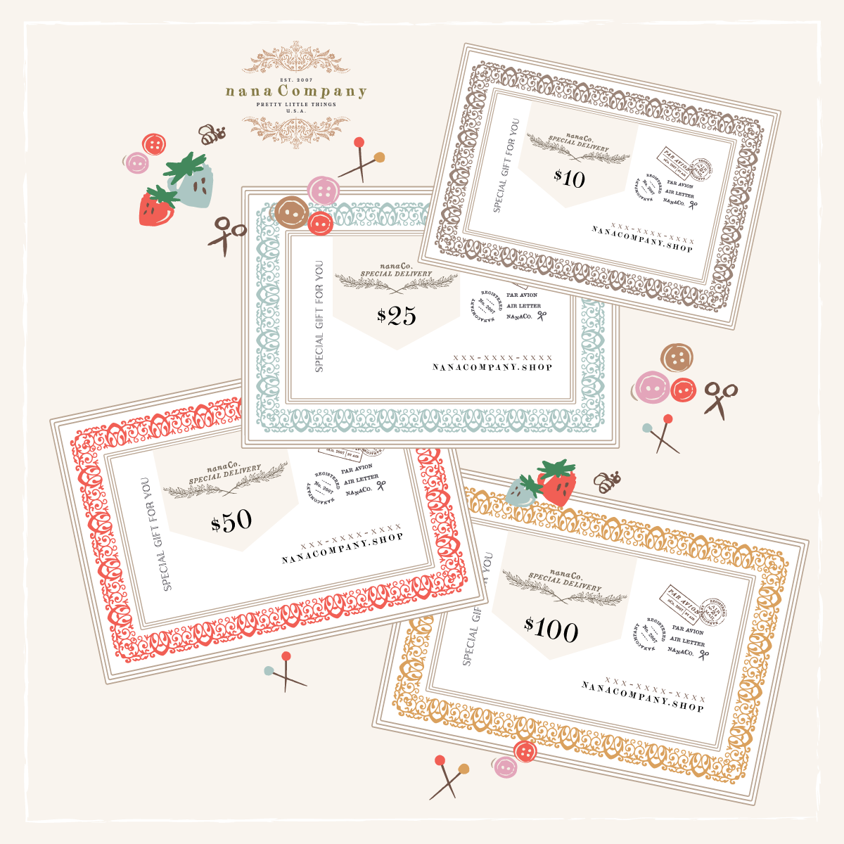 nanaCompany Gift Card