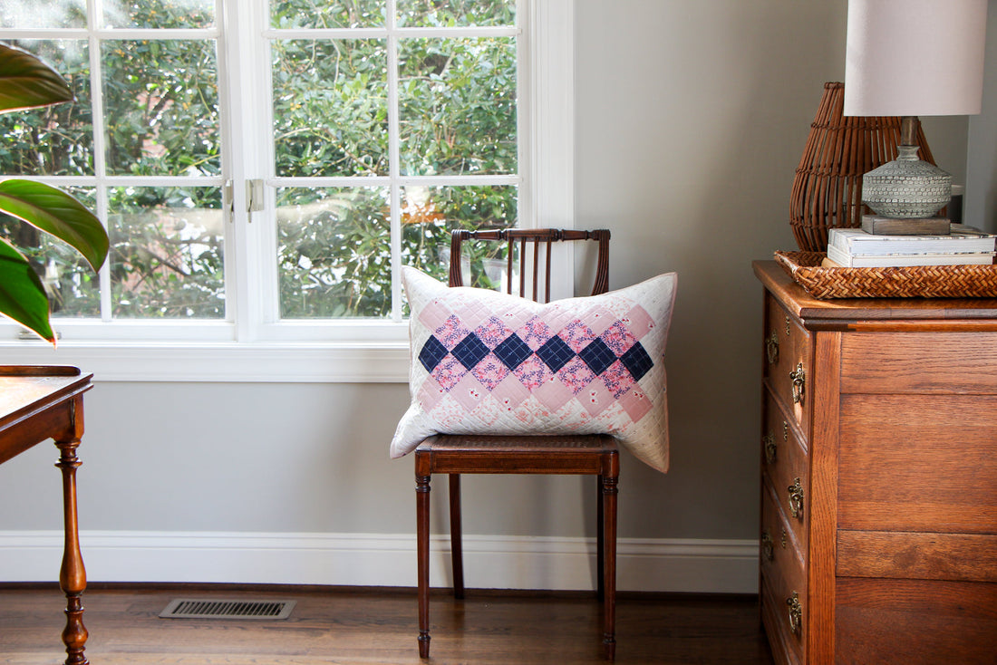 Canon Patchwork Cushion Cover or Mini Quilt PDF Pattern FREE