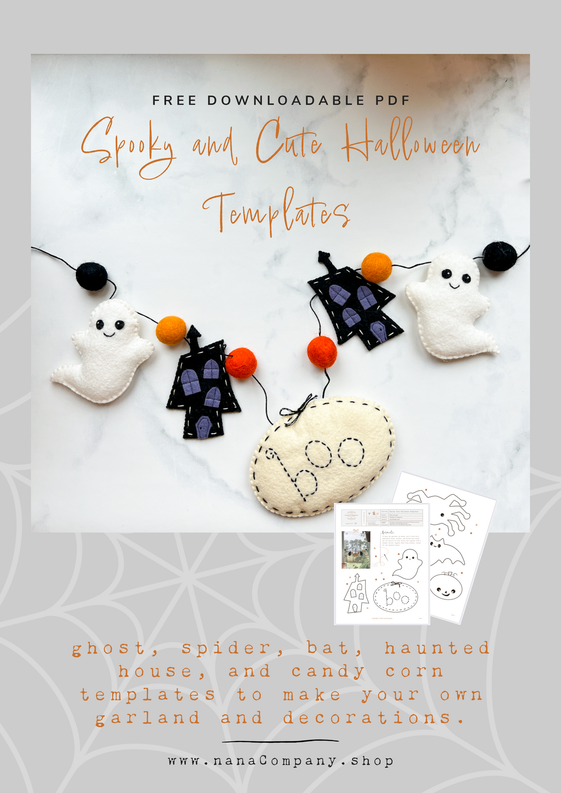 Spooky Cute Halloween Templates DIY