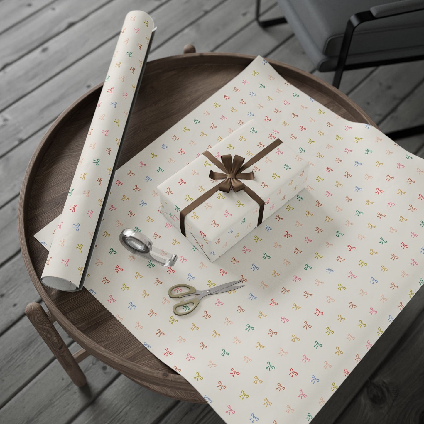 Gift Wrap Paper | Tied up with Bows