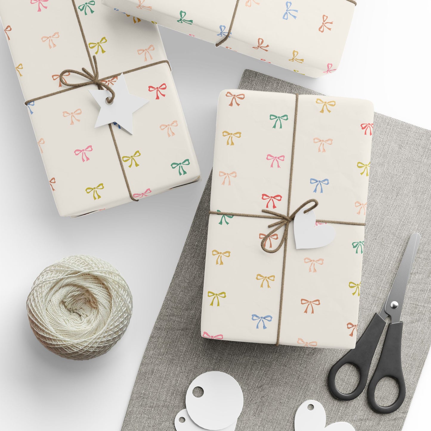 Gift Wrap Paper | Tied up with Bows