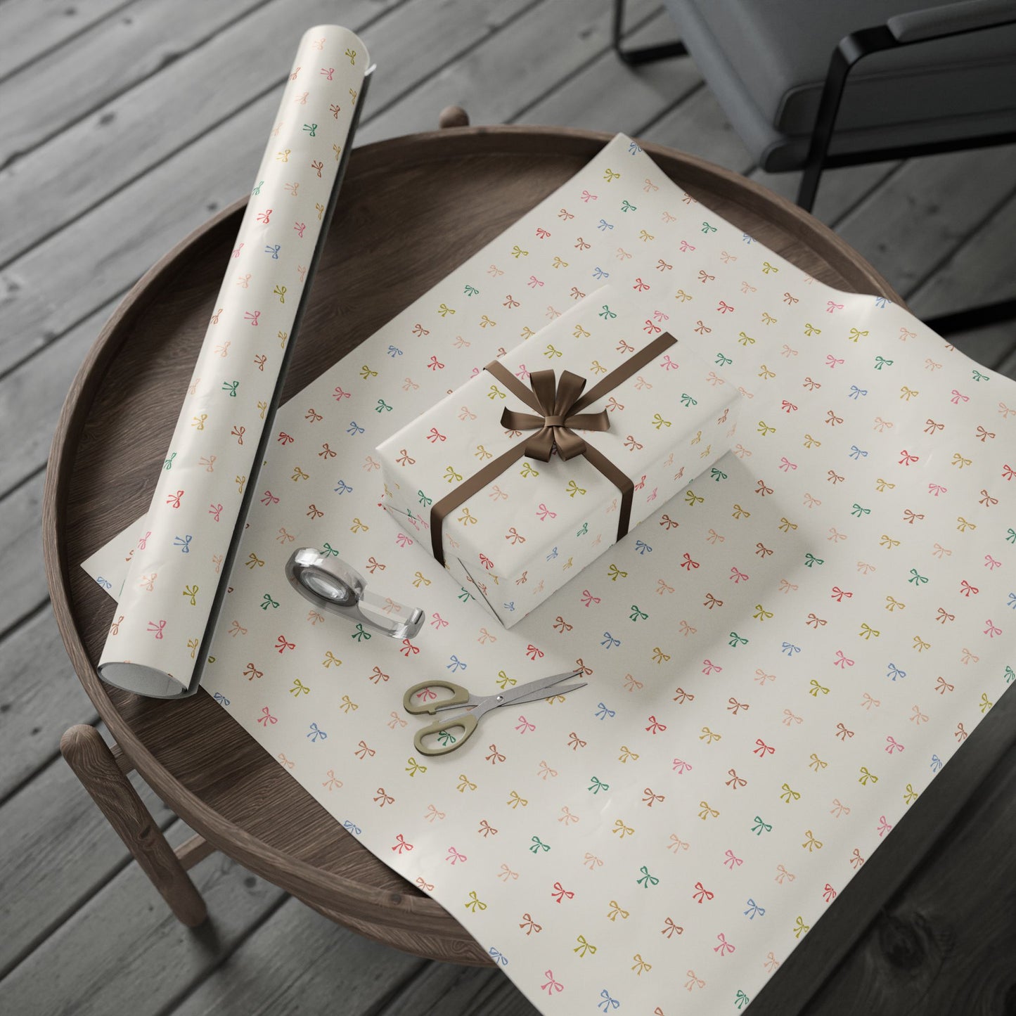 Gift Wrap Paper | Tied up with Bows