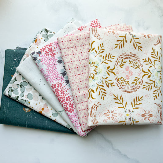 Amy Sinibaldi Fat Quarter Bundle | Soft Summer | Six FQ