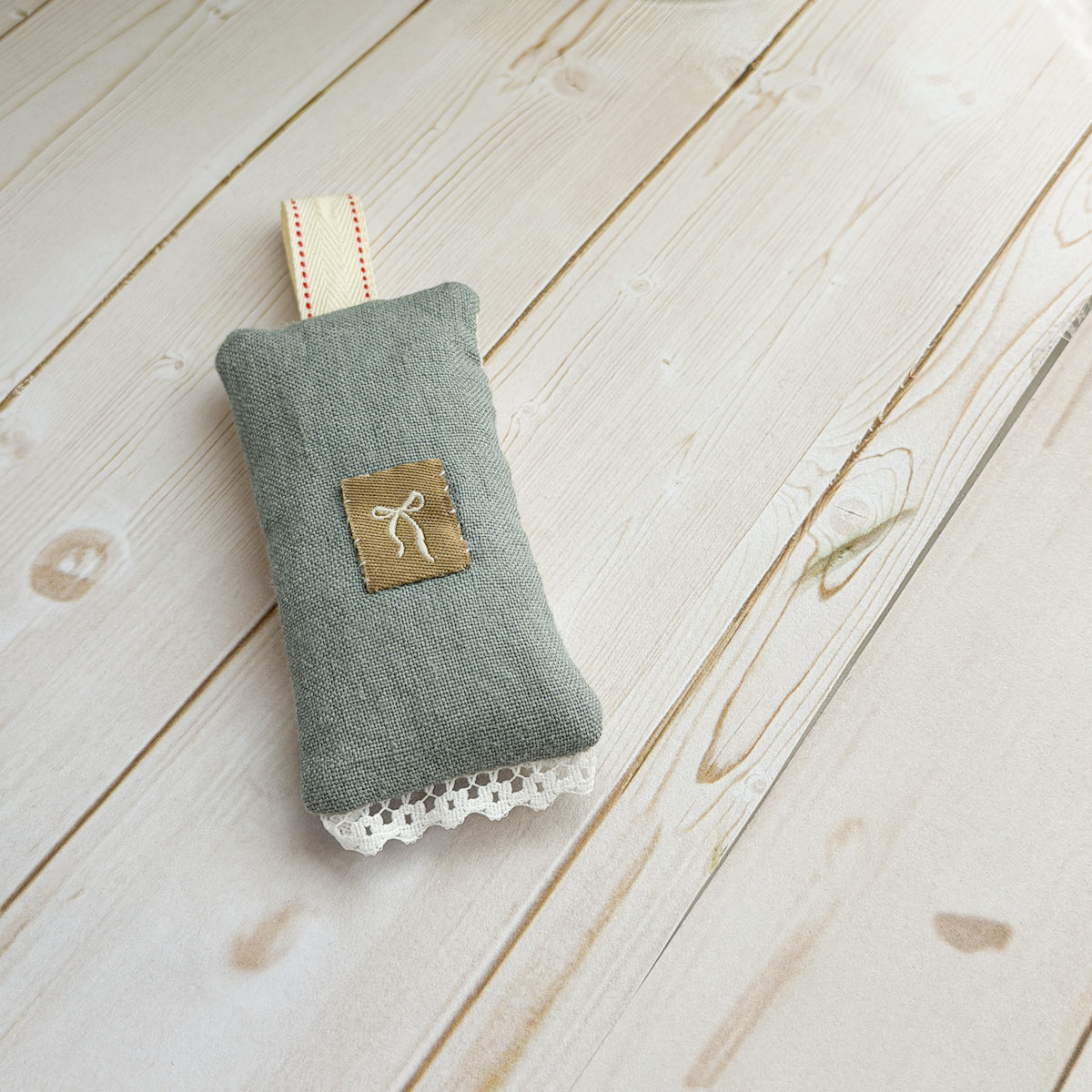 Vintage Cherry Cotton Lavender Sachet with Clip | Small | Choose Style