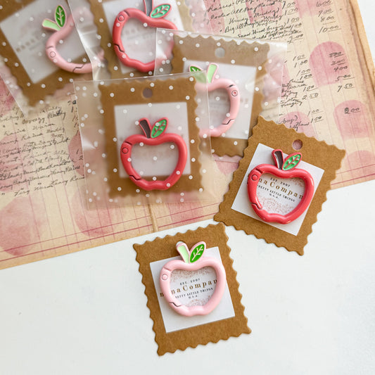 Cute Apple-shaped Carabiner clips clasp | Choose Color