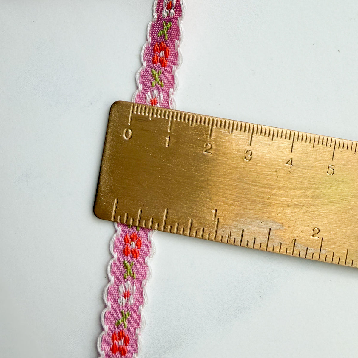Vintage Style Woven Floral Jacquard Trim Ribbon - nanaCompany