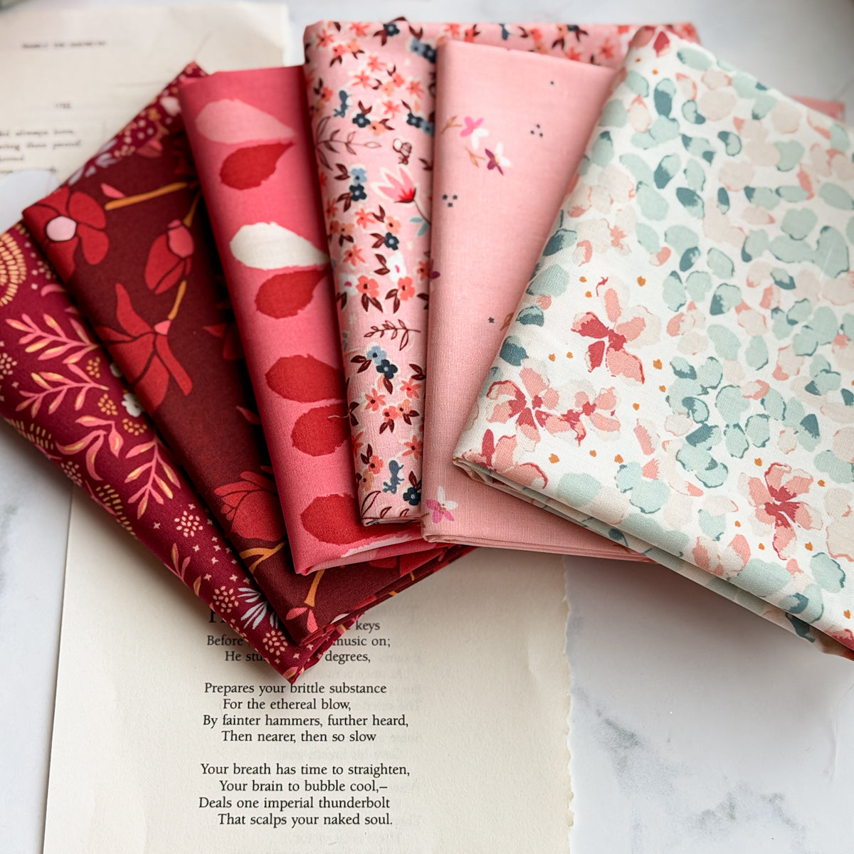 First Blush Bundle by Amy Sinibaldi  | Six FQs