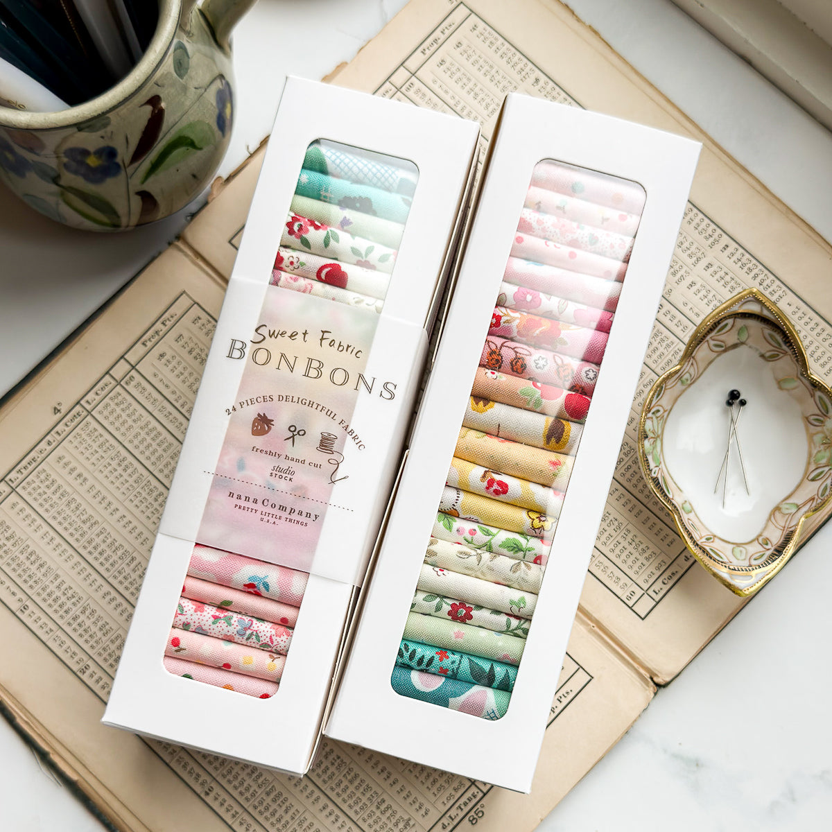 Sweet Fabric Bon Bon Box by nanaCompany