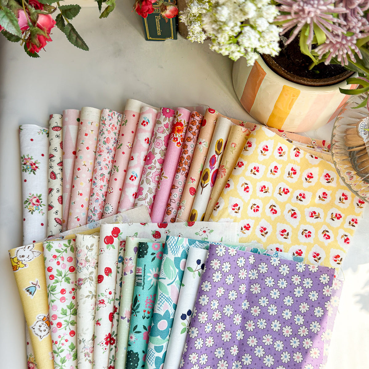 Sweet Fabric Bon Bon Box by nanaCompany