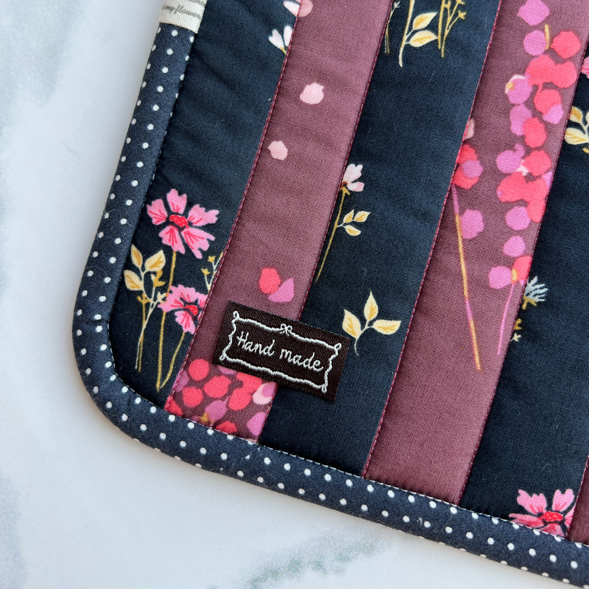 Bow-frame Hand made sew-on woven labels | Three Labels