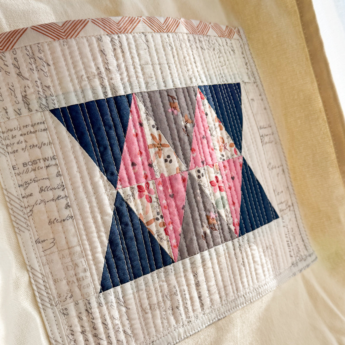Canvas Tote Bag featuring Patchwork by Amy Sinibaldi | Choose style