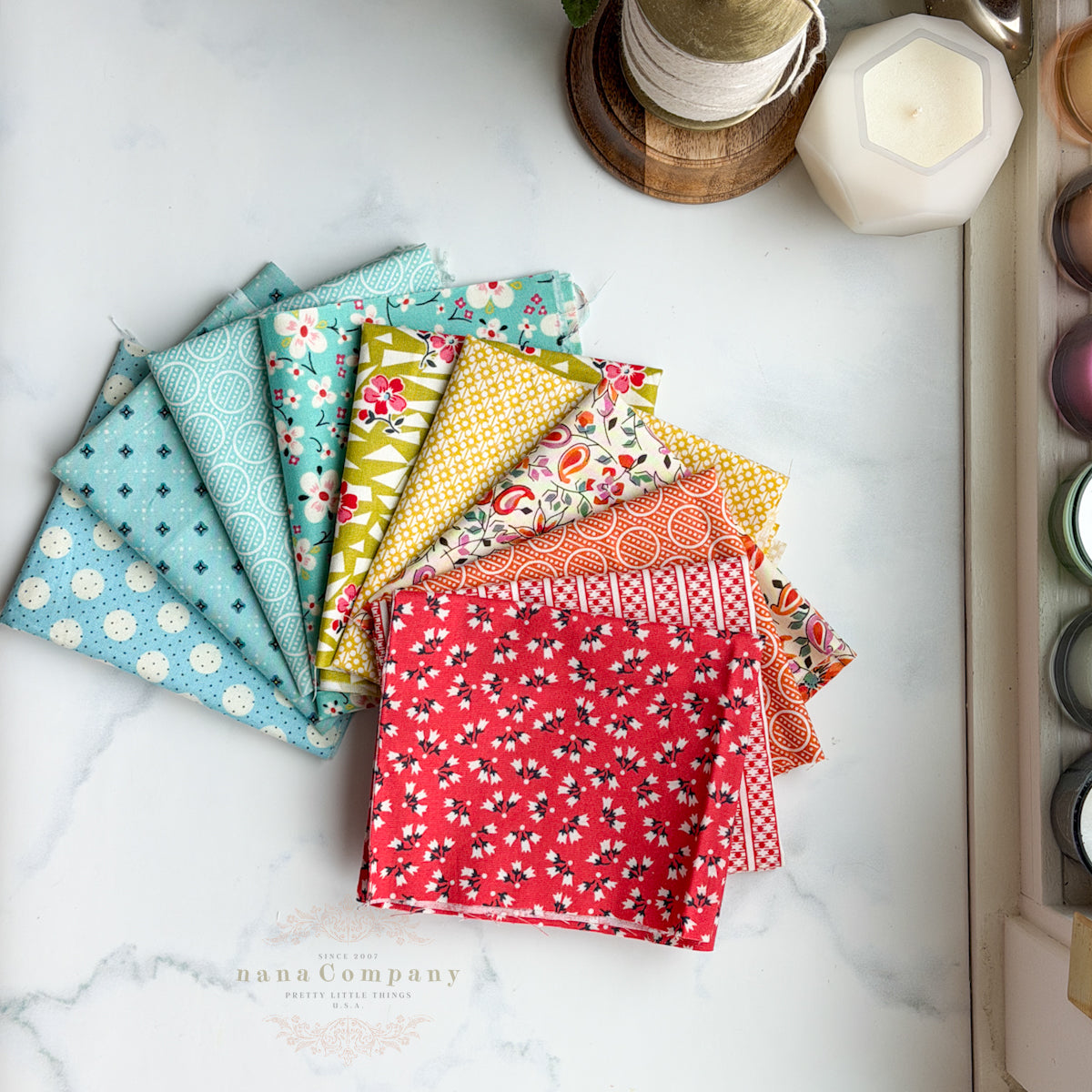 Denyse Schmidt Rainbow Remnant Bundle