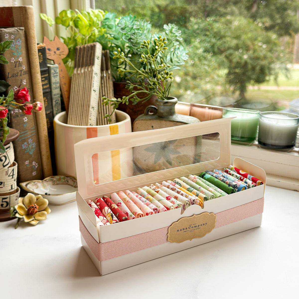 Sweet Fabric Bon Bon Box by nanaCompany