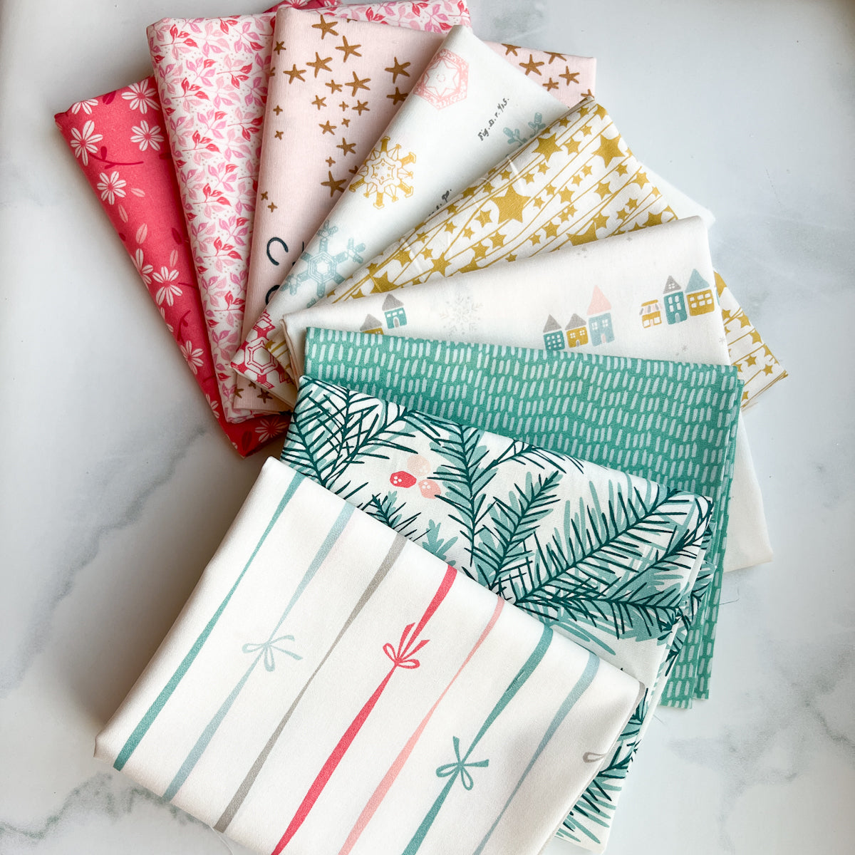 Festive Fabric Bundle by Amy Sinibaldi  | Nine FQ