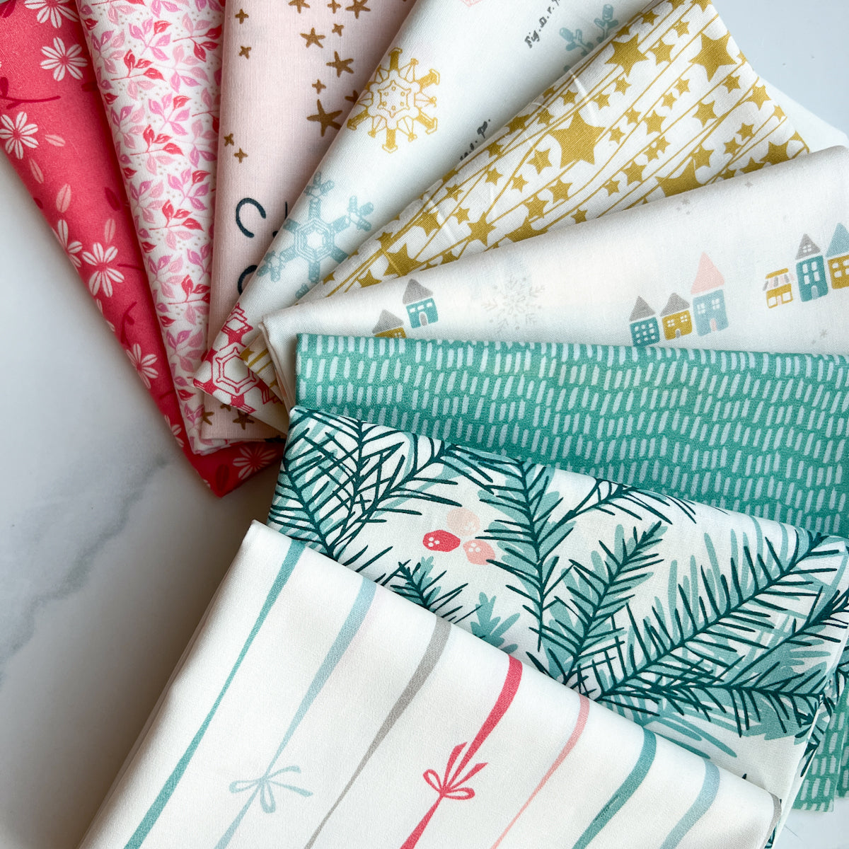Festive Fabric Bundle by Amy Sinibaldi  | Nine FQ