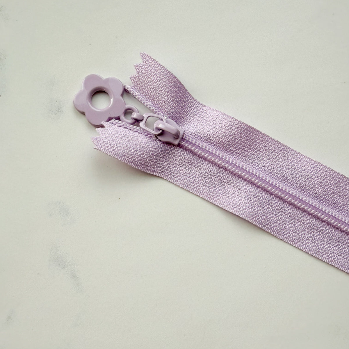 Cute Flower Charm Zipper