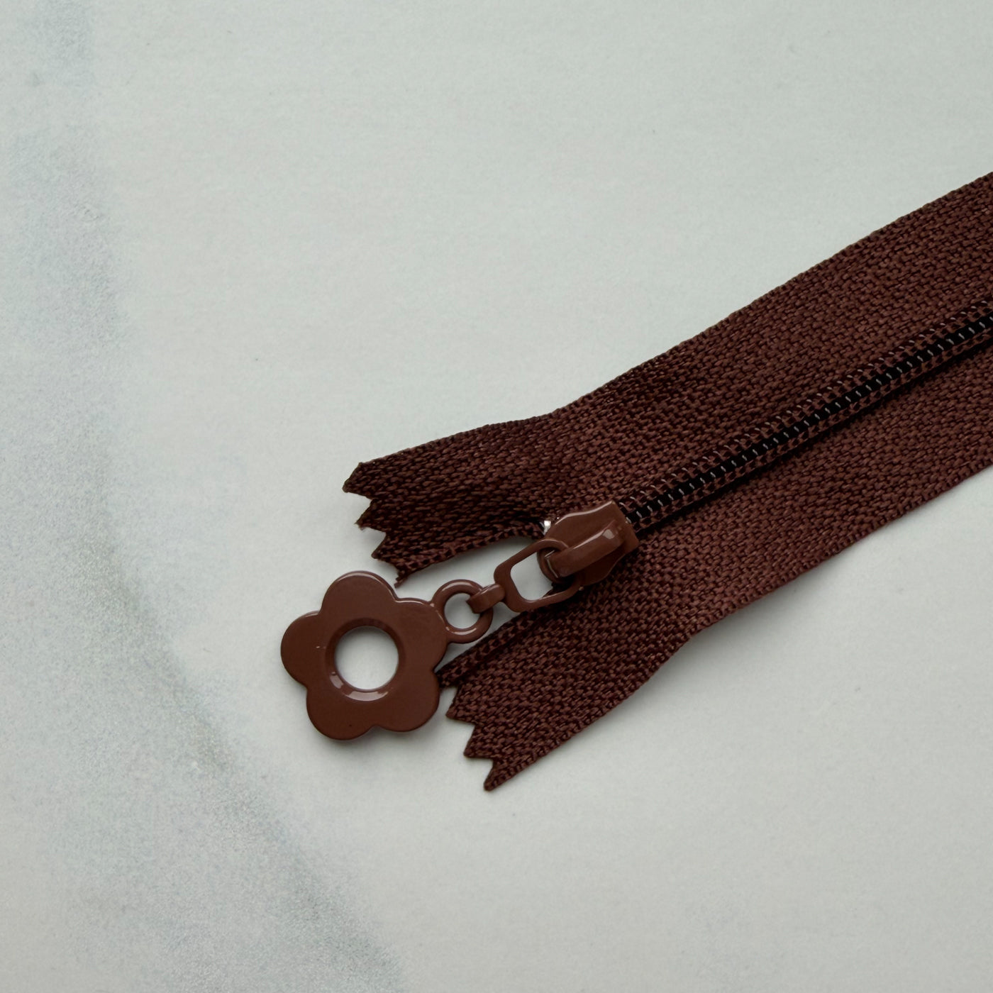 Cute Flower Charm Zipper