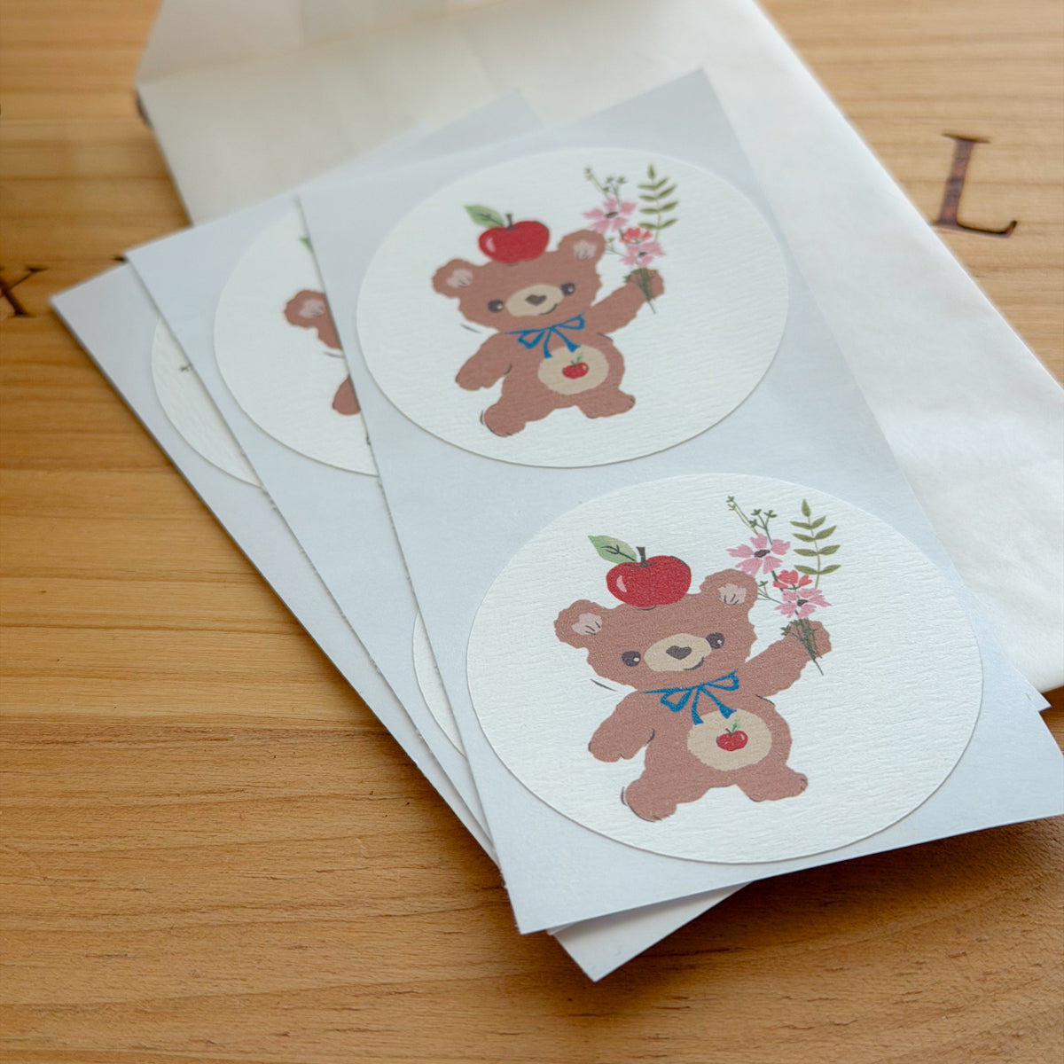 Fine Quality Linen Like Texture Stickers by nanaCompany
