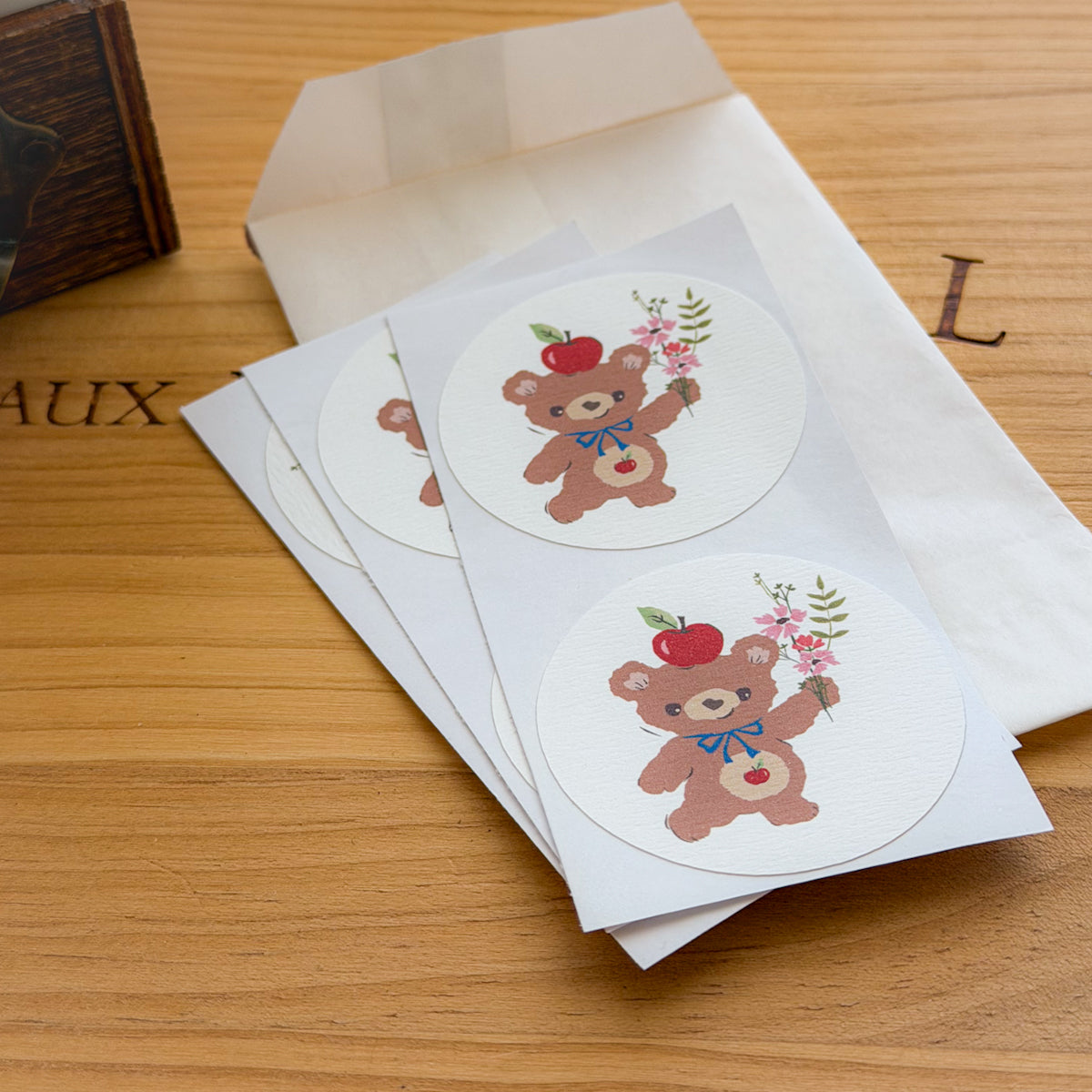 Fine Quality Linen Like Texture Stickers by nanaCompany