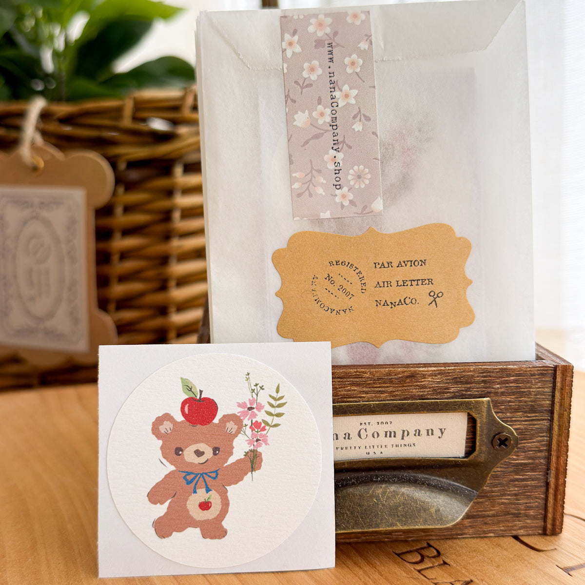 Fine Quality Linen Like Texture Stickers by nanaCompany
