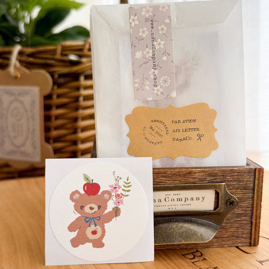 Fine Quality Linen Like Texture Stickers by nanaCompany