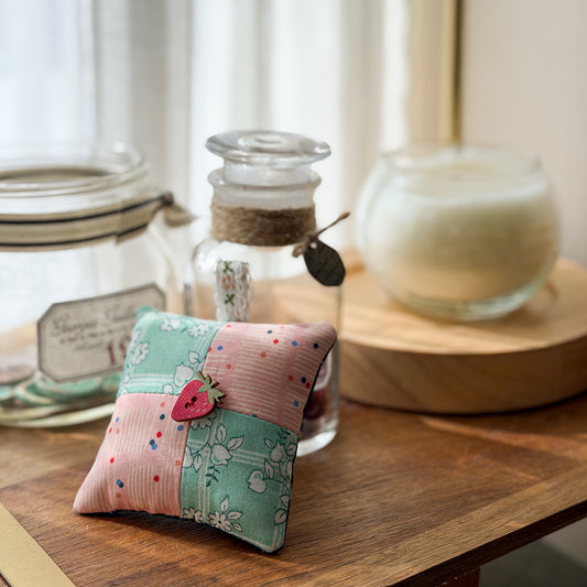 Four-square Pincushion by Amy Sinibaldi for nanaCompany